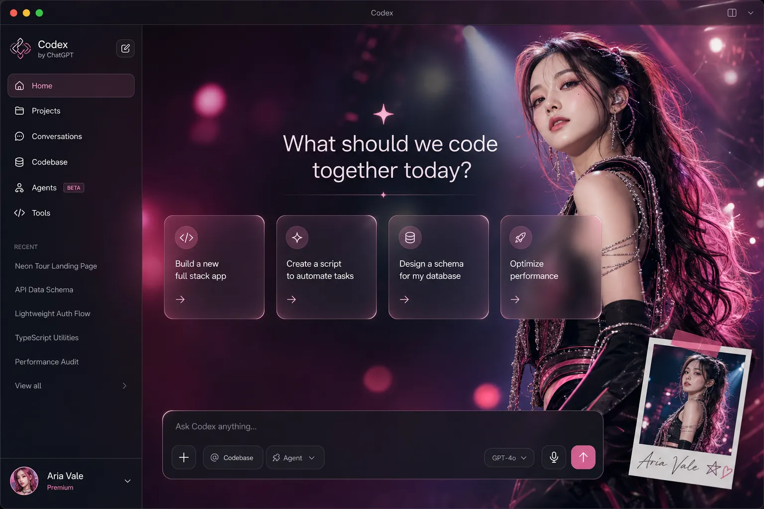 Tokyo Cyber Waifu Codex skin
